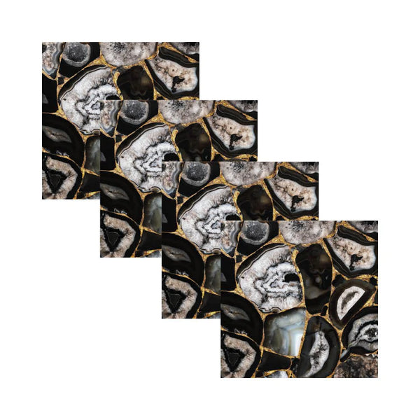 agate chargers (black or taupe) set of 4