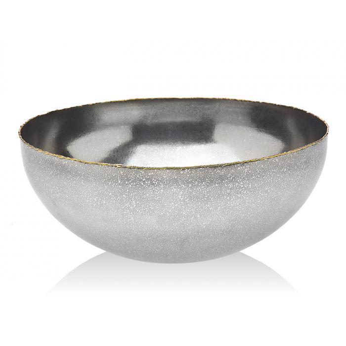 Golden Frost Salad Bowl Large