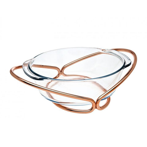 Round Glass Oven to Table + Drink + Truffle Box