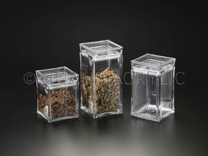 Square Lucites + Drink + Truffle Box